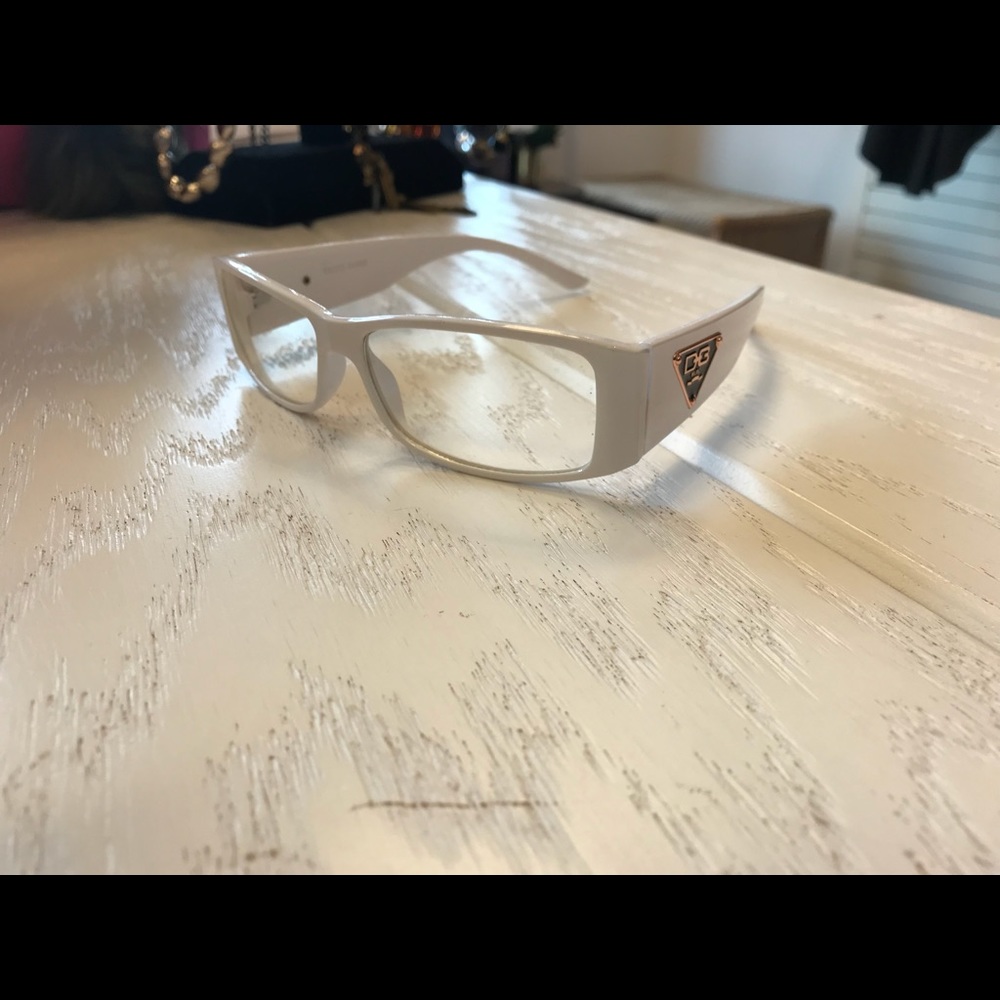 White Luxury Glasses